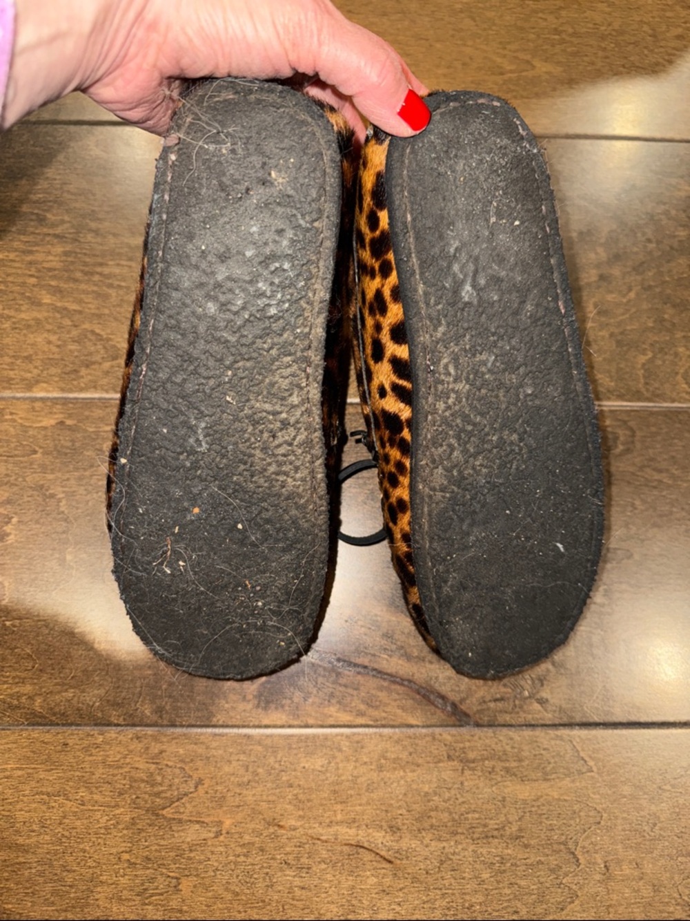 Isabel Marant Leopard Print Moccasin Loafers - Picture 5 of 5